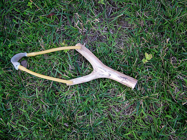 istock Homemade Slingshot on the Ground-REQUEST 92435386