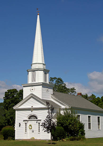 istock New England Church 92435511