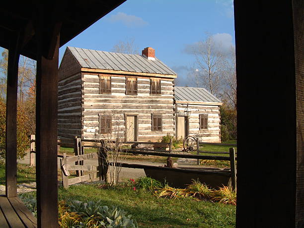 istock Log Cabin Neighbor 3, Beavercreek 92435858