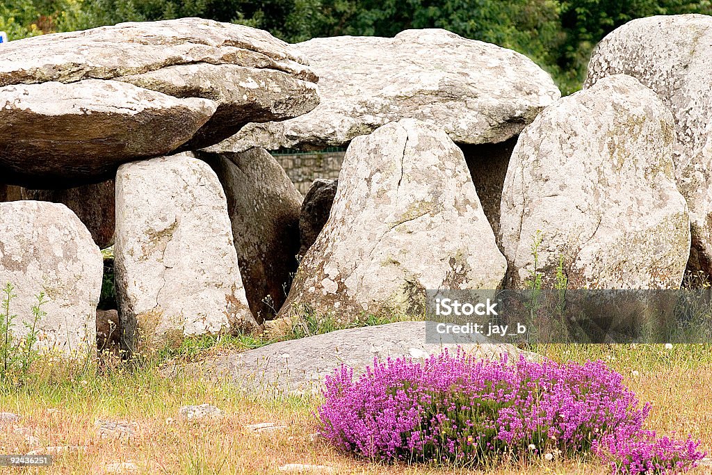 Кельтский Дольмен - Стоковые фото Карнакские камни роялти-фри