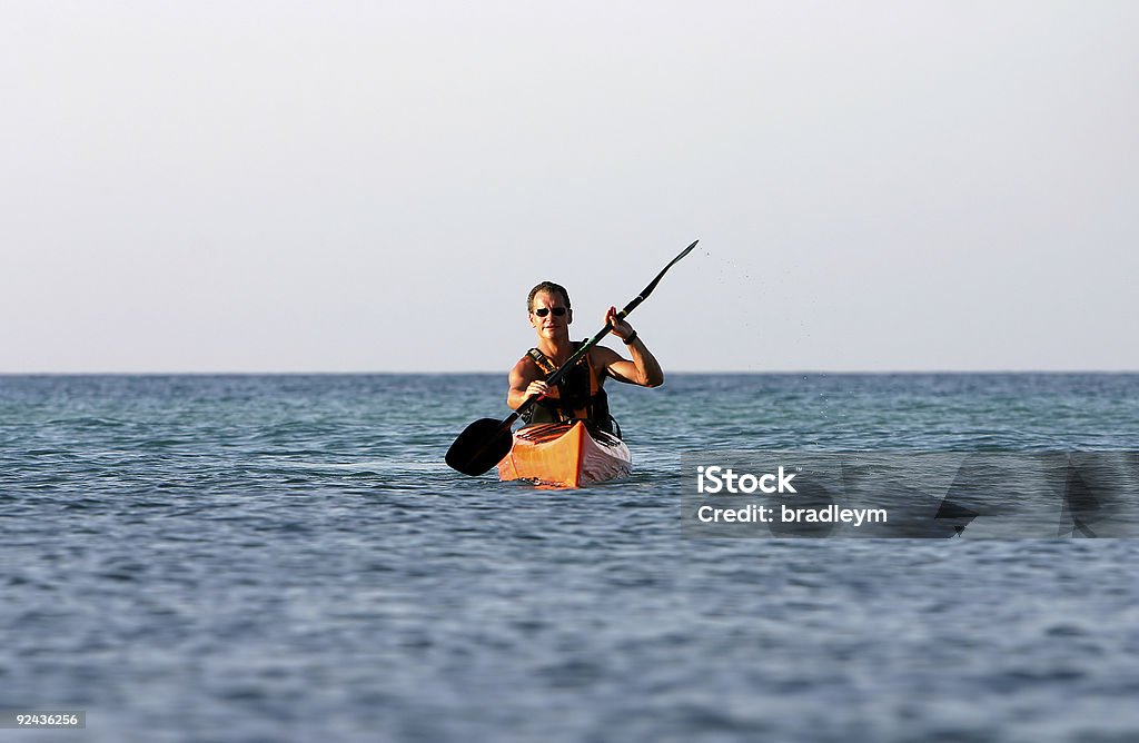 Kayak di mare 2 - Foto stock royalty-free di Acqua