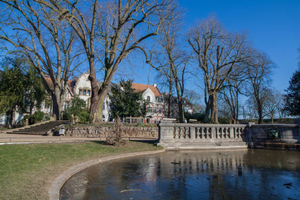 istock Old Buildings in Viersen 924363750
