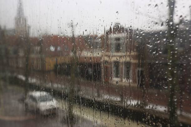 istock View on a street on a rainy day 924363794