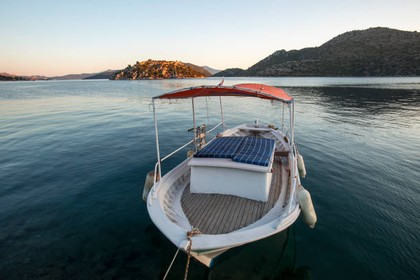 bozburun on the south west peninsula of turkey - mugla province imagens e fotografias de stock