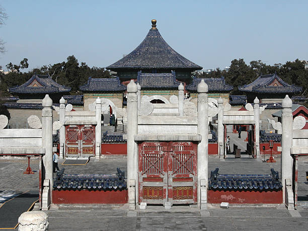 istock Gates and Roofs, Temple of Heaven, Beijing 92436583