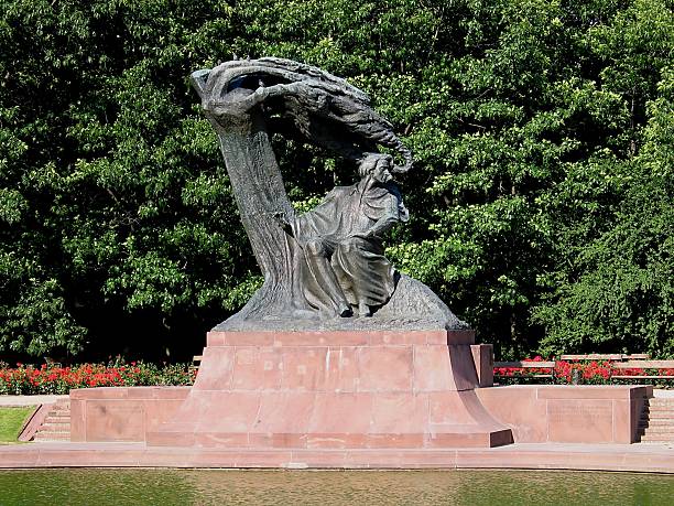 istock Frederic Chopin Monument in Warsaw, Poland 92436874