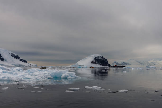 istock Passenger vessel in antarctica 924368780