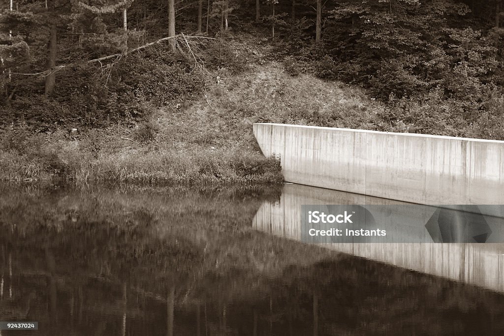 Dam - - Lizenzfrei Ausgedörrt Stock-Foto