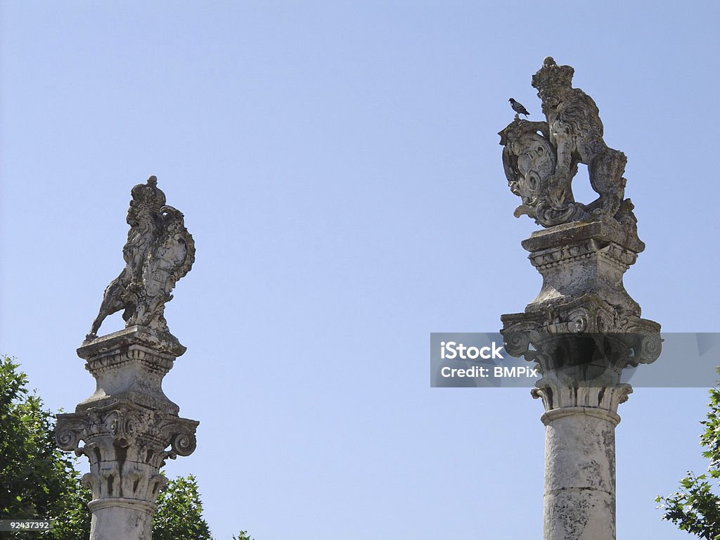 "Säulen des Herakles", Sevilla - Lizenzfrei Andalusien Stock-Foto