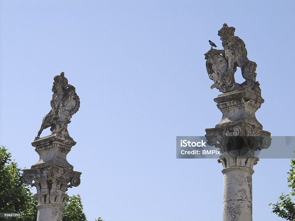 "dos pilares de Hércules", Sevilha - Royalty-free Andaluzia Foto de stock