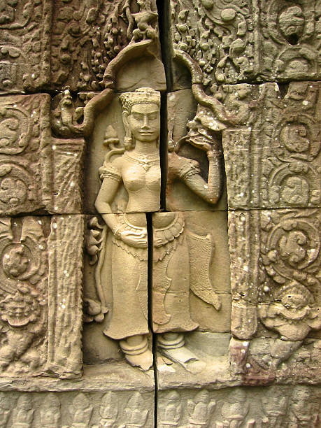 istock angkor wat asparas temple wall art cambodia 92437507