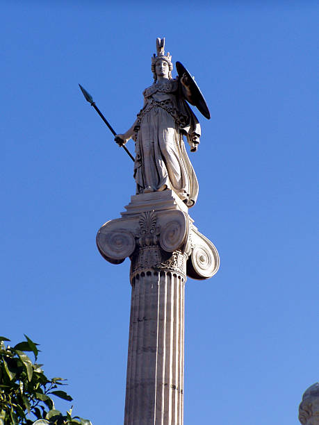istock Athena's statue in Athens, Greece 92437573