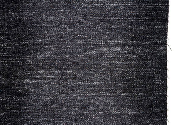 istock Piece of dark jeans fabric 924375824