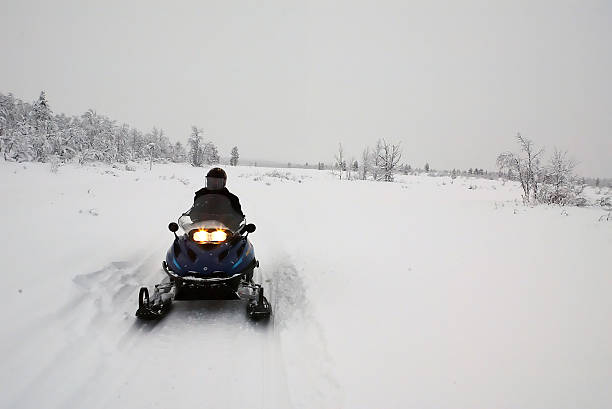 istock Snow Mobile Finland Lapland 92437830