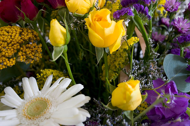 Beautiful Bunch of Flowers stock photo