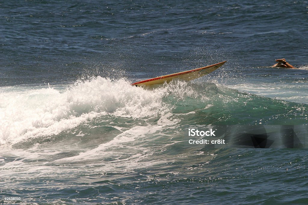 Surfista wipe out - Foto de stock de Afogando-se royalty-free