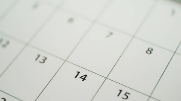 istock Blurred calendar in planning concept. 924382618
