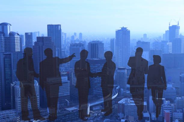 istock Financial graphs analysis and Businessman 924386494