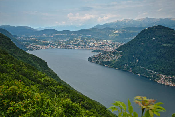 istock Lugano lake at morning 924387076