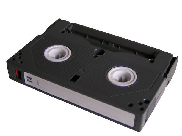 Videocassetta VHS-isolato - foto stock