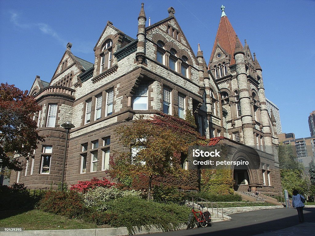 Victoria College, Universidade de Toronto - Foto de stock de Universidade royalty-free