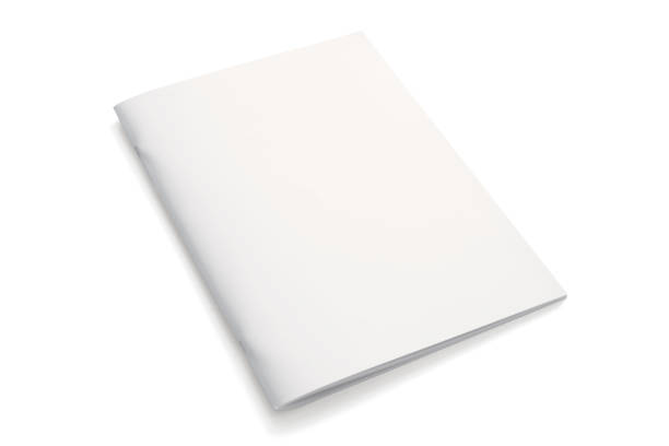 istock Portrait Magazines with blank soft cover isolated on white. 3d Illustration. 924396474
