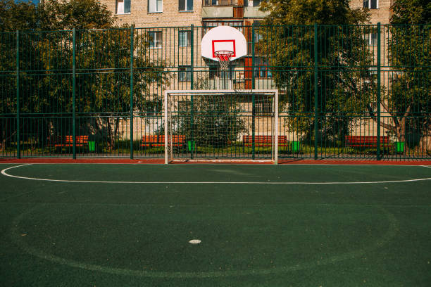istock sport playground workout place concept 924396492