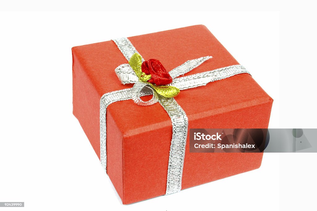 Rosso presente - Foto stock royalty-free di Allegro