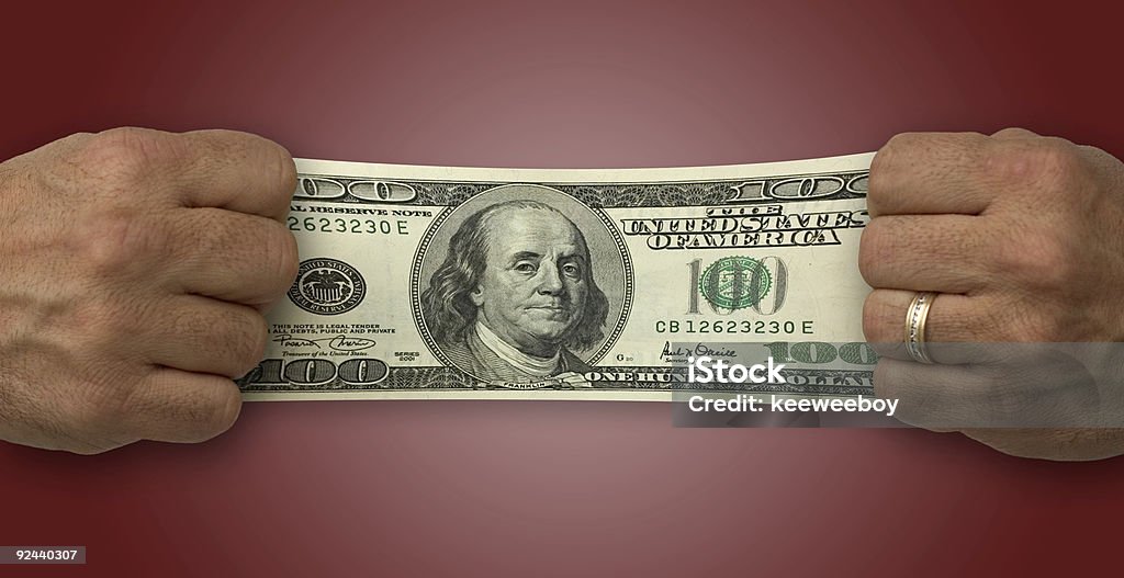 Bilancio tratto 4 - Foto stock royalty-free di Banconota di dollaro statunitense