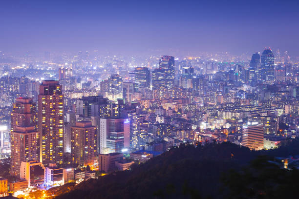 istock Seoul City at Night, South Korea. 924403330