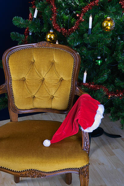 istock Forgotten hat from Santa Claus 92440601