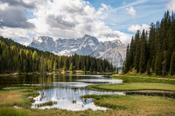 istock landscape of the lake 924410560