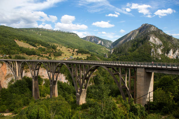 istock big bridge in Montenegro across the river 924418026