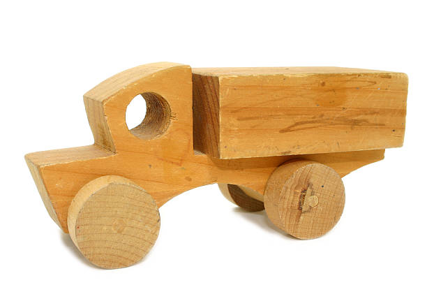 istock Antique Wooden Toy Car 92441829