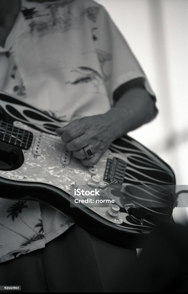 Guitare homme - Photo de Blues libre de droits