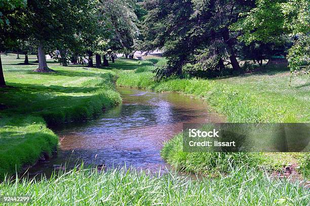 Park Corriente Foto de stock y más banco de imágenes de Agua - Agua, Aire libre, Color - Tipo de imagen