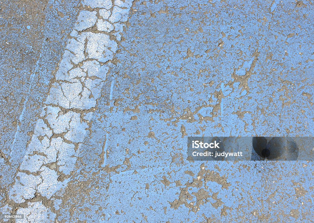 Blue Pavement  Abstract Stock Photo