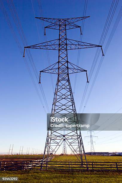 Wasserkraft Elektrische Leitungen Stockfoto und mehr Bilder von Atom - Atom, Atomkraftwerk, Austauschen