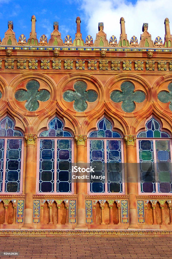 Vetrate colorate - Foto stock royalty-free di Architettura