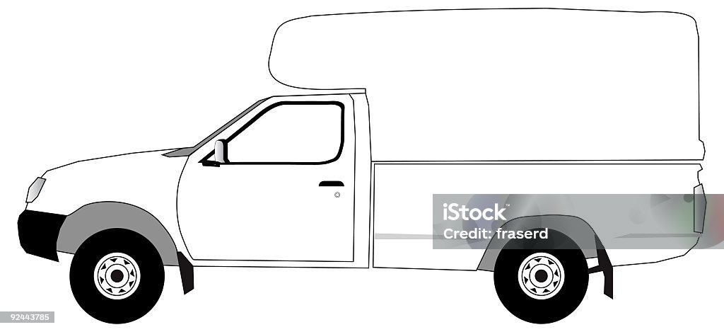 Vector marca do veículo - Royalty-free Carro Ilustração de stock