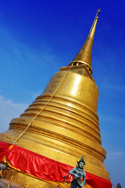 Wat Saket Golden Mount in Bangkok, Thailand.