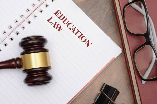 istock Education Law with gavel and red book 924443592