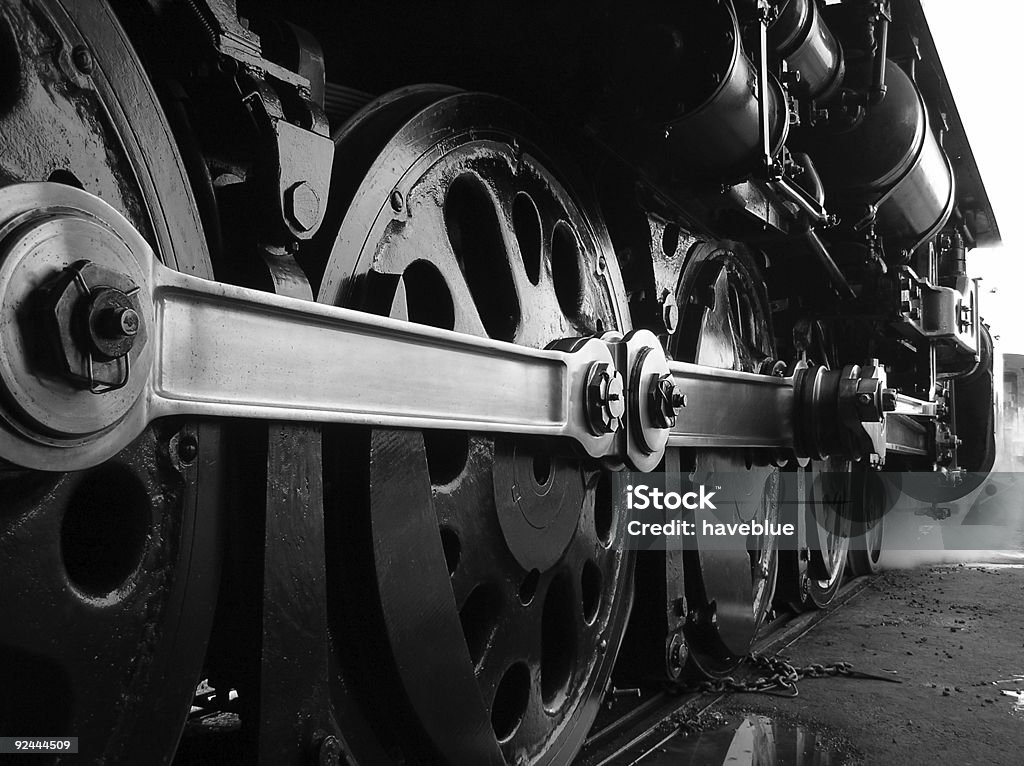 Passeio de trem a vapor de carro - Foto de stock de Locomotiva a vapor royalty-free