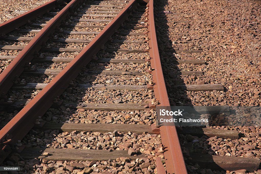 Rostige Eisenbahn - 6 - Lizenzfrei Auseinander Stock-Foto
