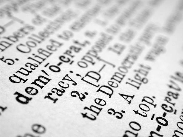 istock Dictionary Definition of Democrat 92444759