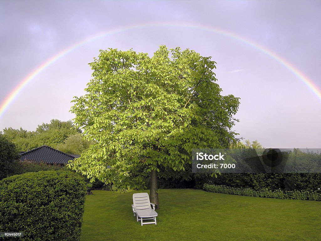 Arcobaleno - Foto stock royalty-free di Aiuola