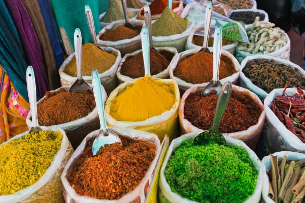 istock Spices on the market for cooking 924450274