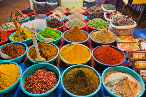 istock Spices on the market for cooking 924450564