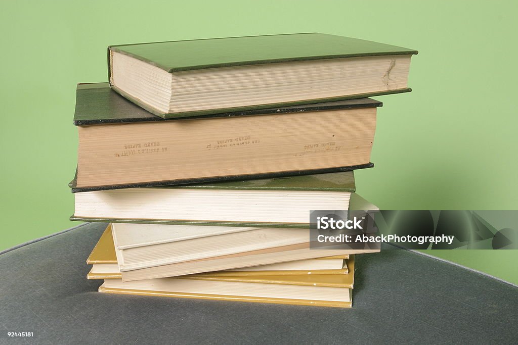 Pila de libros - Foto de stock de Apilar libre de derechos