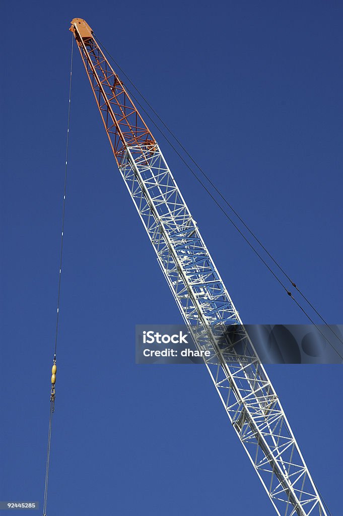 gru - Foto stock royalty-free di Cantiere di costruzione